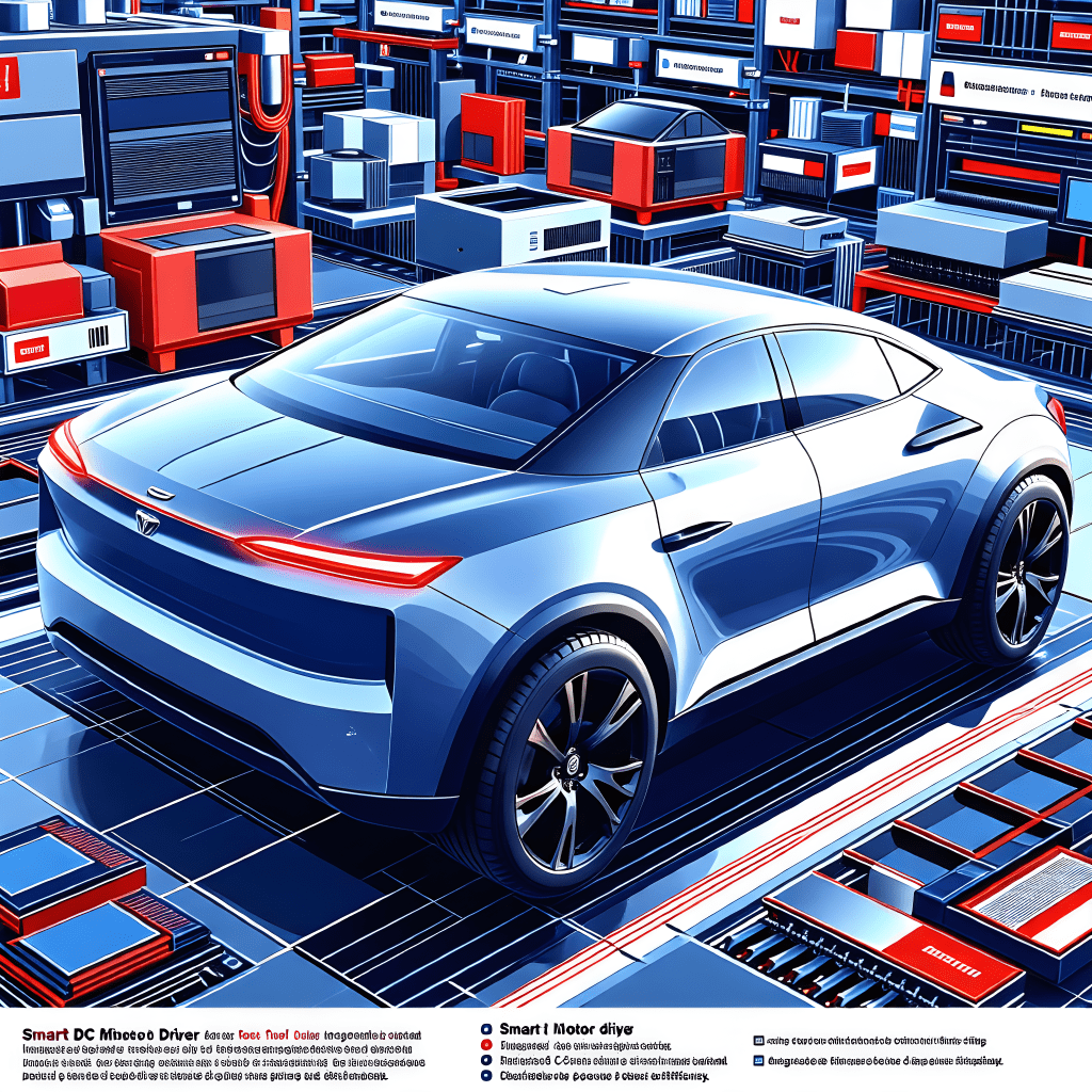 STMicro의 DC 모터 드라이버, 통합 진단 기술&nbsp;제공