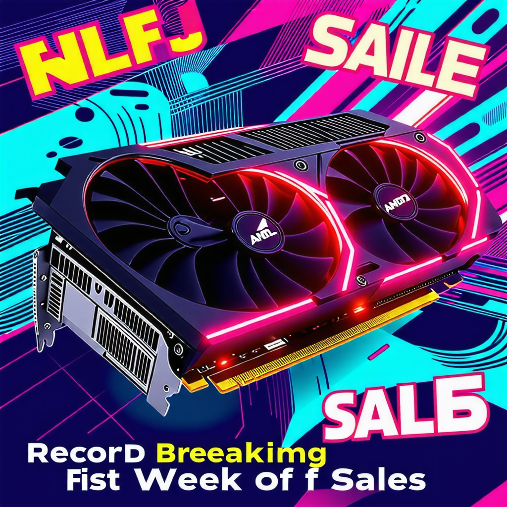 AMD의 새로운 RX 9070 XT GPU: 첫 주 판매량 10배 증가, 그&nbsp;너머는?